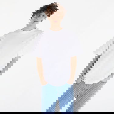 T-shirt Queens Essential T-Shirt With Contrast Print White Vit | QNS_023, 0