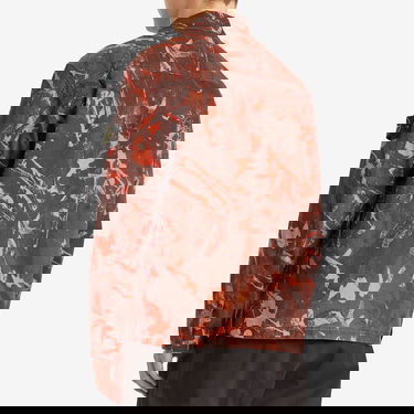 Jacka Stone Island Scan Camo Ripstop-OVD Shirt Jacket, Size Large Orange | K1S151200026-V0029, 3