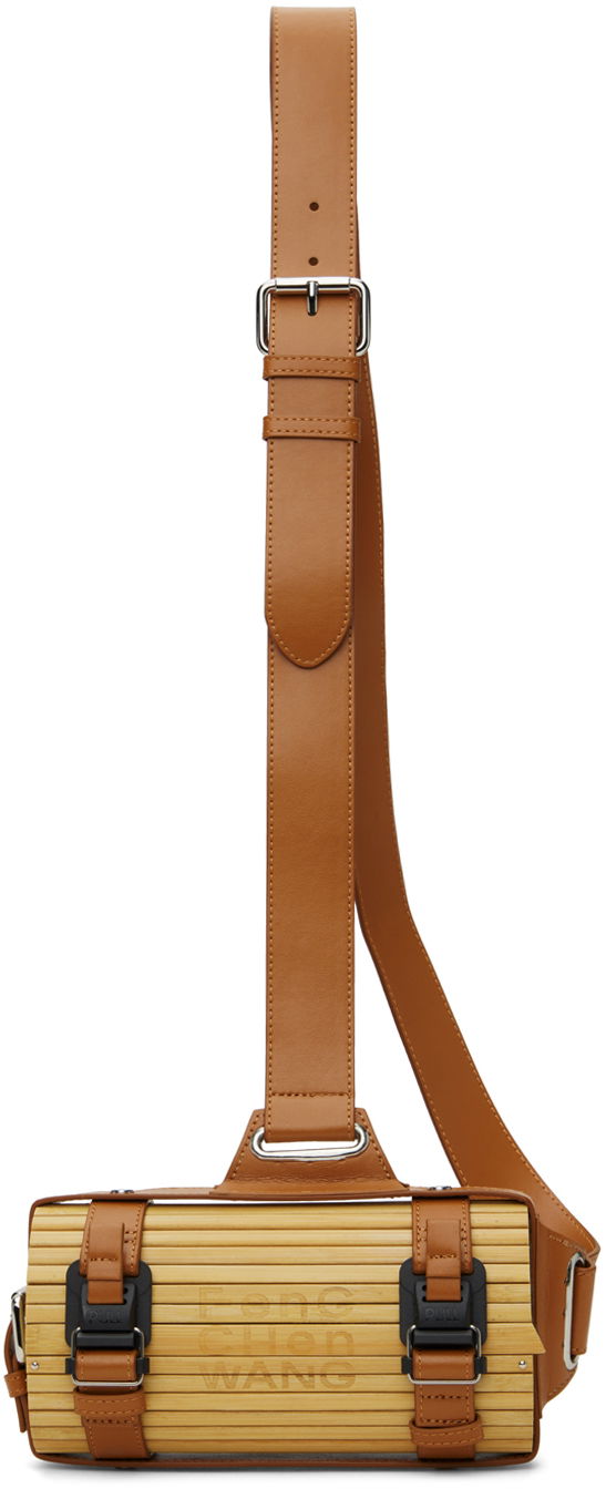 Midjeväska Feng Chen Wang Feng Chen Wang Small Bamboo Strap Bag Brun | FUF18AC17