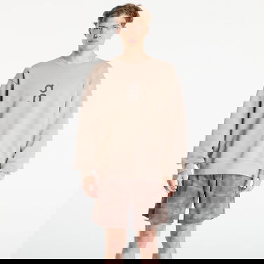 Sweatshirt On Running Club Crew Sweatshirt XL Beige | 1ME10340603, 3