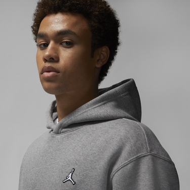 Sweatshirt Jordan Essential M Fleece Pullover Hoodie Grå | DQ7466-091, 3