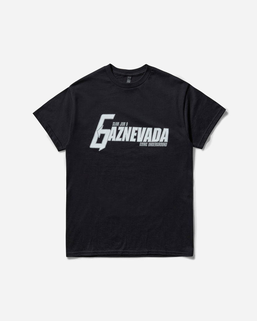T-shirt Slam Jam Gaznevada Going Underground Graphic T-Shirt Svart | SJGNUNDERTEE 1