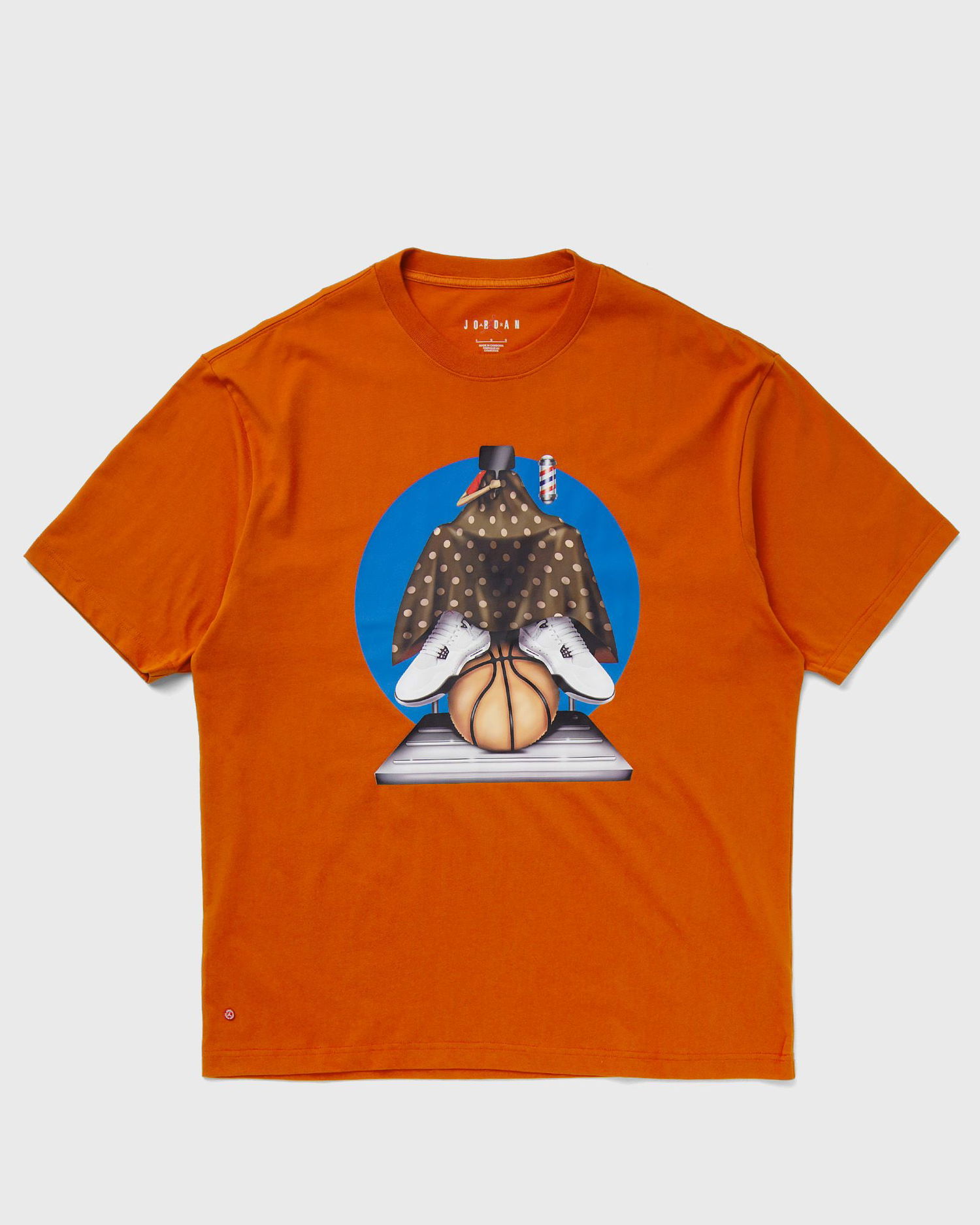 T-shirt Jordan Jordan Artist Series by Darien Birks Tee men Shortsleeves Orange | HF5472-893, 0