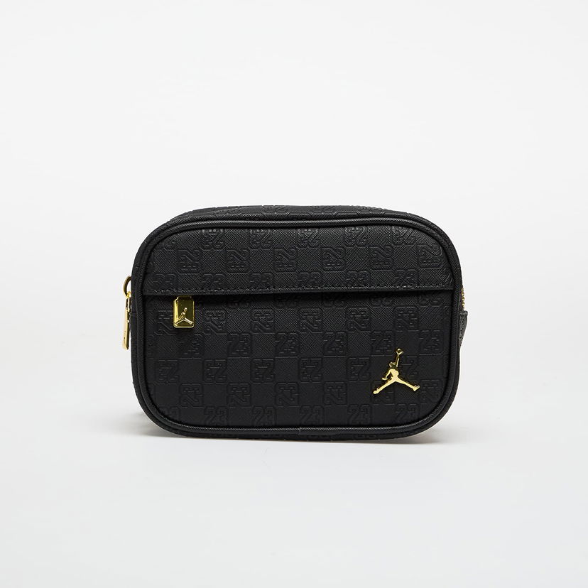 Axelväska Jordan Jam Monogram 23 Pattern Camera Bag Svart | MA0988-K5X
