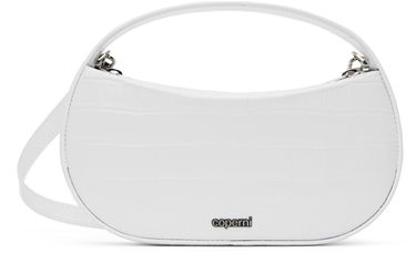 Handväska Coperni Coperni Small Sound Swipe Croco Bag Vit | COPBA72BIS838B, 0