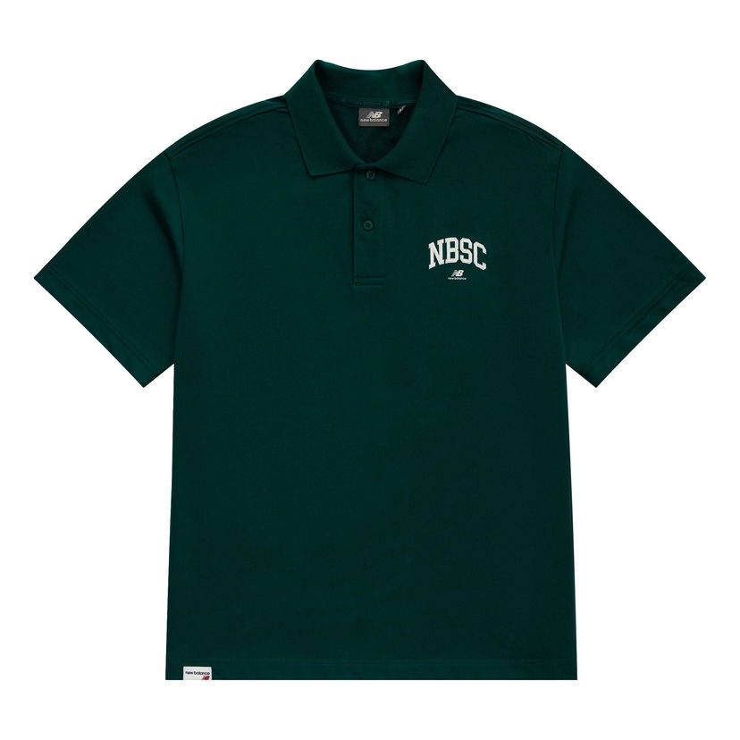 Polotröja New Balance Classic Polo Shirt Grön | 5FD25363-HT