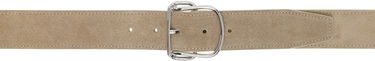 Bälten TOTEME TOTEME Swirl Suede Belt Beige | 252-WAM0046-LE0027, 0