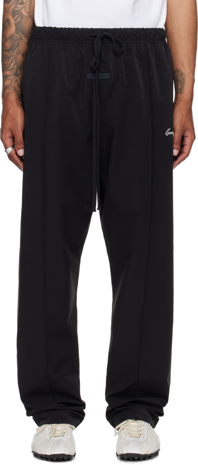 Träningsbyxor Fear of God Fear of God ESSENTIALS Sporty Relaxed Track Pants Svart | 130SP256060F