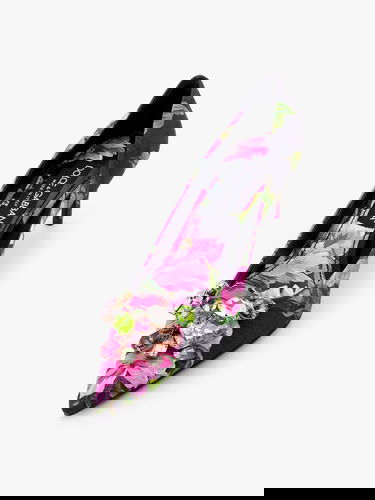 Sneakers och skor Dolce & Gabbana Floral-Print Pointed-Toe Pumps Flerfärgad | CD1900A6L95HN5KR, 3