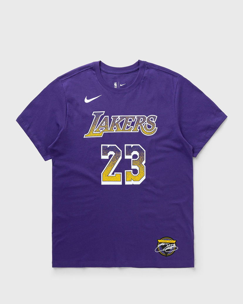 T-shirt Nike NBA Los Angeles Lakers LeBron James Select Series Short Sleeve T-Shirt Purpur | HQ1318-504