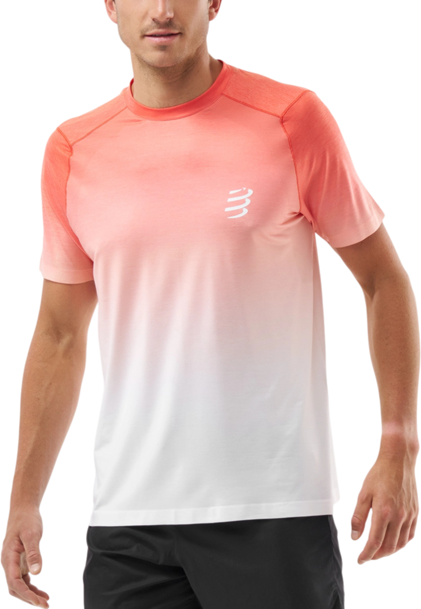 T-shirt Compressport Compressport Performance Short Sleeve T-Shirt Orange | atsm4923090, 0