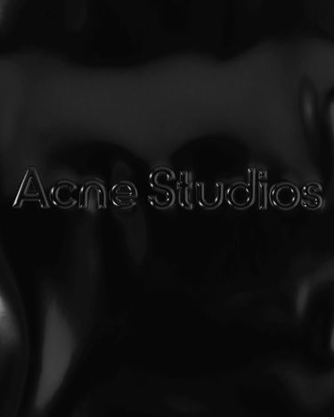 Tygpåse Acne Studios Logo Tote Bag Svart | C10162- 900, 2