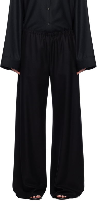 Byxor The Row The Row Gala Wide-Leg Trousers Svart | 1766-W3301, 0