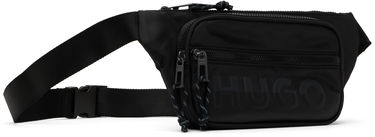 Midjeväska BOSS Hugo Embossed-Logo Belt Bag Svart | 50543264, 1