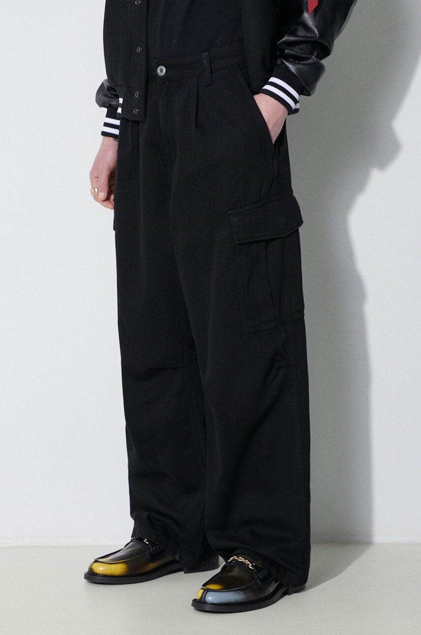 Cargo byxor Alpha Industries Cargo Pants Svart | 146200.