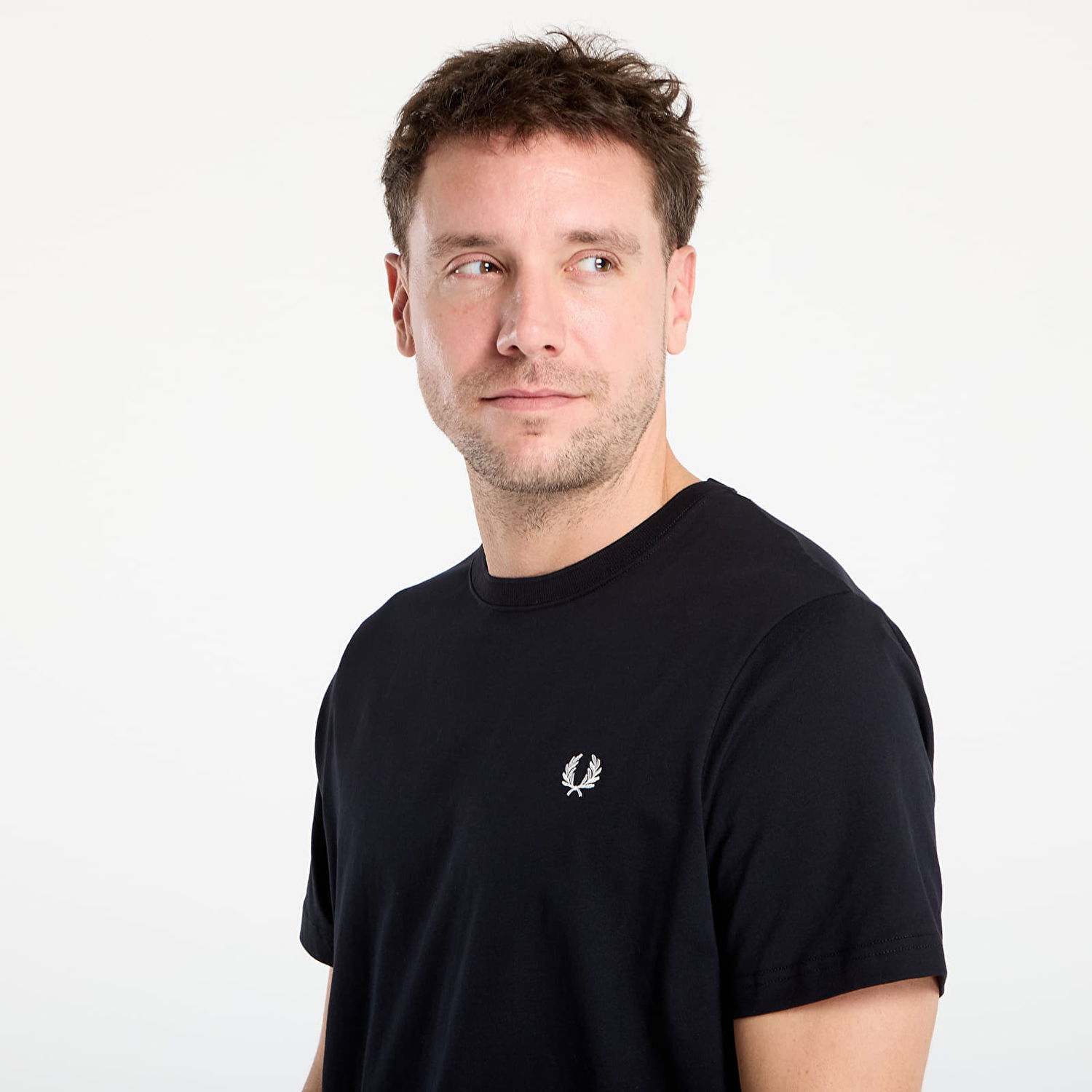 T-shirt Fred Perry Fred Perry Crew Neck T-Shirt Svart | M1600V 102, 1