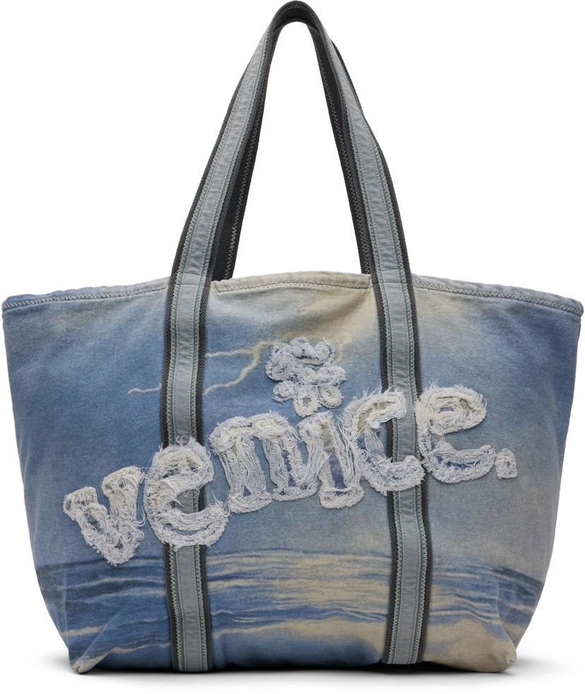 Tygpåse ERL ERL 'Venice' Tote Bag Blå | ERL10K006