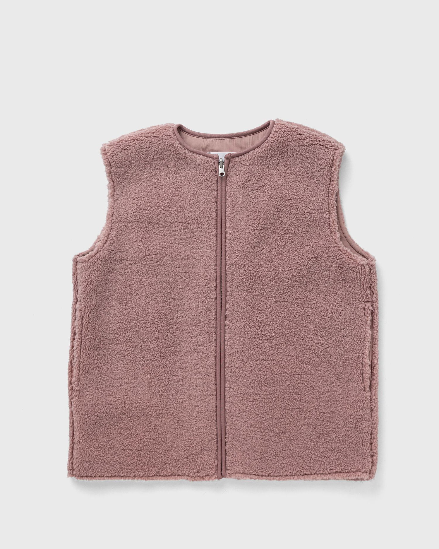 Väst Samsoe Samsoe Samsøe & Samsøe SAAUTUMN Fleece Vest Rosa | F24400014-WOODROSE, 0