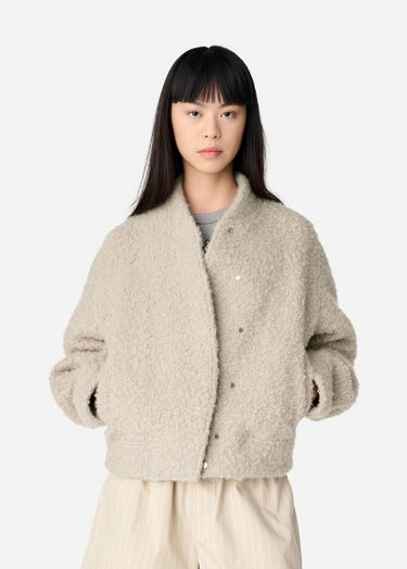 Bomberjacka AXEL ARIGATO Textured Cropped Jacket Beige | A3052001, 2