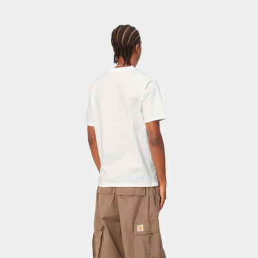 T-shirt Carhartt WIP Dandelion Script T-Shirt Vit | I032394_02_XX, 3