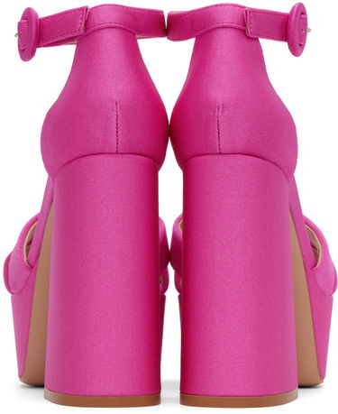 Sneakers och skor Gianvito Rossi Sheridan Heeled Platform Sandals Rosa | G61418.70RIC.LYC, 1