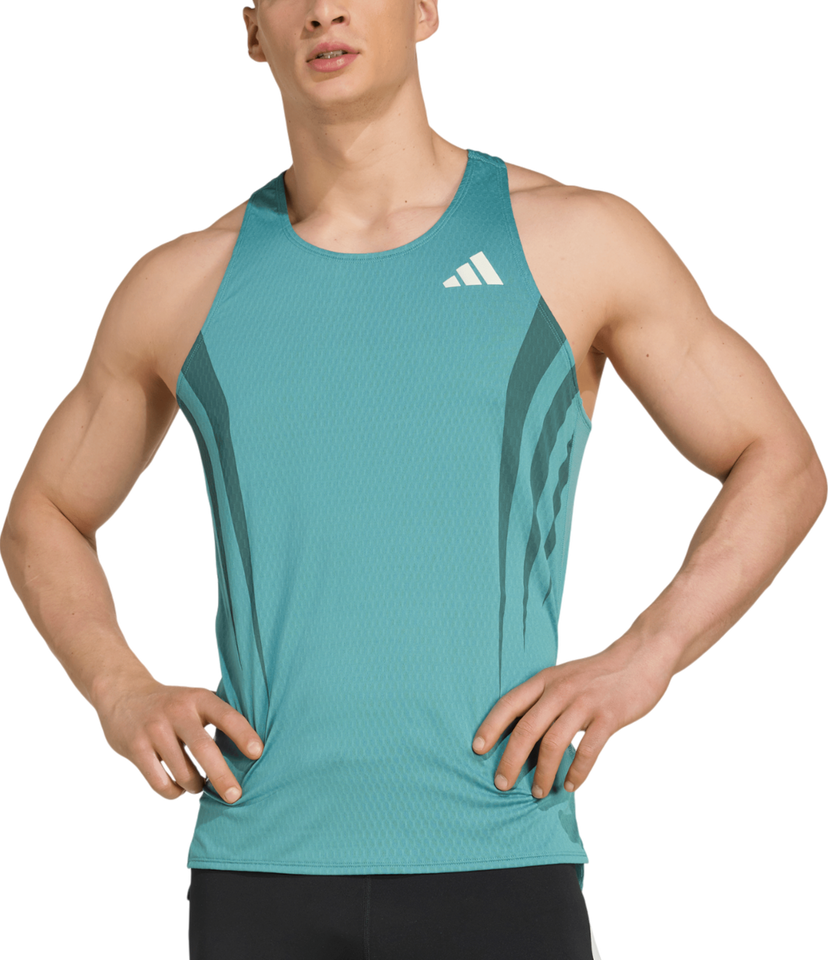 Linne adidas Performance Adizero Archive Singlet Turkos | jv9307