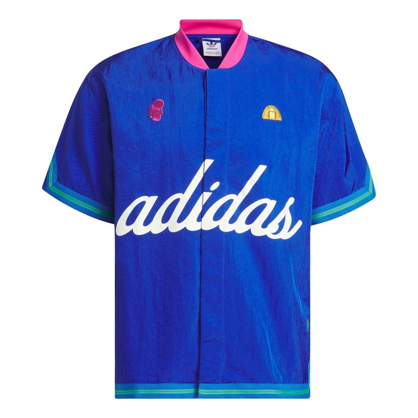 Jersey adidas Originals Hoop York City Warm-Up Shirt Blå | IT9956