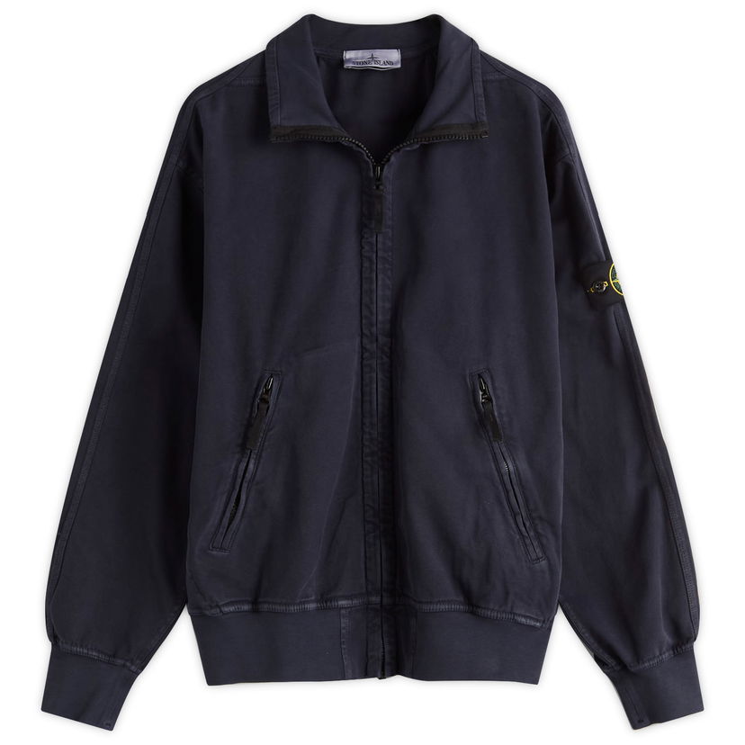 Jacka Stone Island Stone Island Old Effect Harrington Jacket, Size Large Mörkblå | K2S156100056-V0126