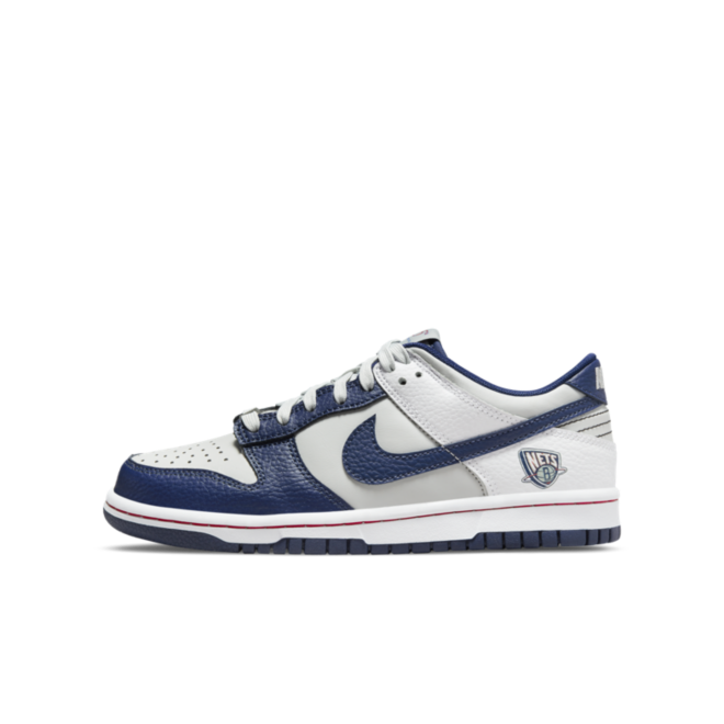 Sneakers och skor Nike NBA x Dunk Low EMB "75th Anniversary - Nets" GS Mörkblå | DO6288-001, 0