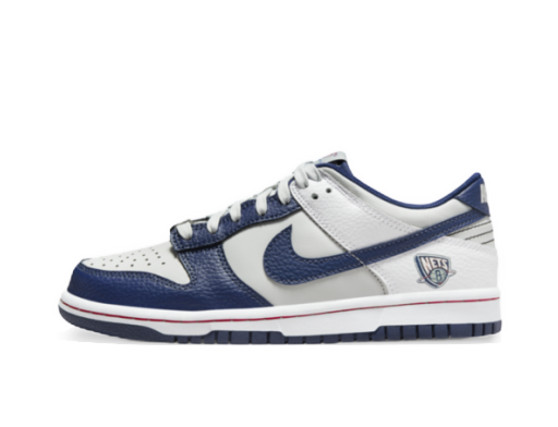 Sneakers och skor Nike NBA x Dunk Low EMB "75th Anniversary - Nets" GS Mörkblå | DO6288-001