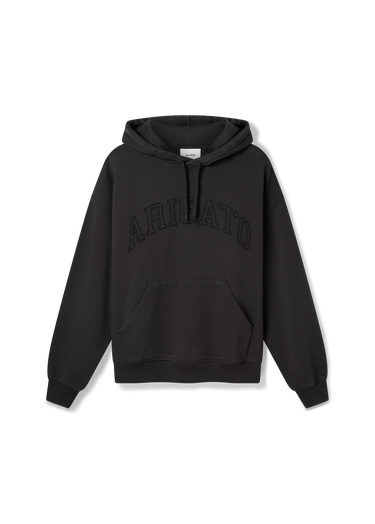 Sweatshirt AXEL ARIGATO Black Logo Hoodie Svart | A3022001, 0