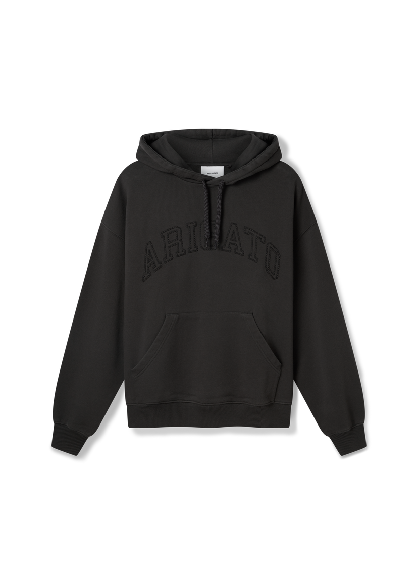 Sweatshirt AXEL ARIGATO Black Logo Hoodie Svart | A3022001