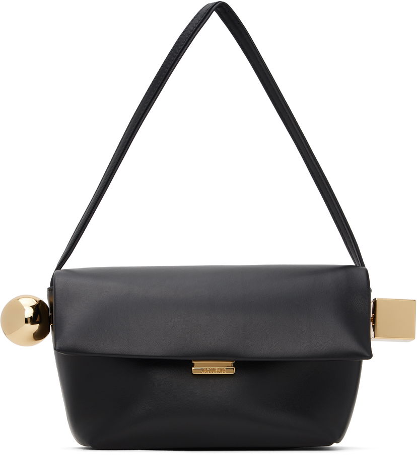 Handväska Jacquemus La Casa 'Le Rond Carré' Bag Svart | 24H243BA383-3171