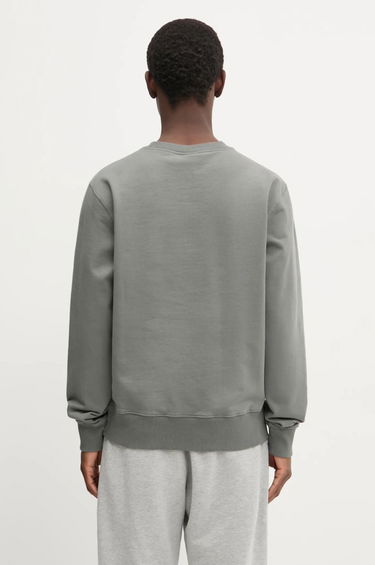 Sweater Filling Pieces Filling Pieces Gowtu Crewneck Sweatshirt with Applique Grå | 74533926002, 4