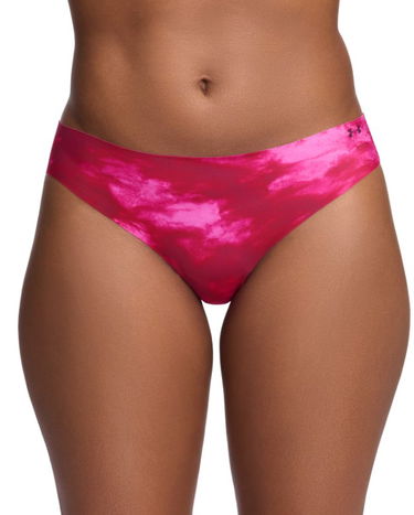 Trosor Under Armour Under Armour Pure Stretch No Show Bikini Underwear - 3 Pack Rosa | 1383898-622, 1