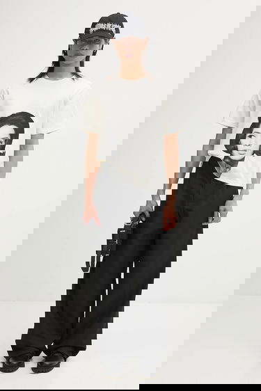 T-shirt Wales Bonner Wales Bonner Selah Oversized T-Shirt Vit | UA25JE29.JE01.100, 4