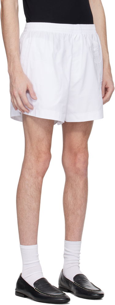 Shorts Lacoste Lacoste Runway Badge Shorts Vit | GH7420, 1