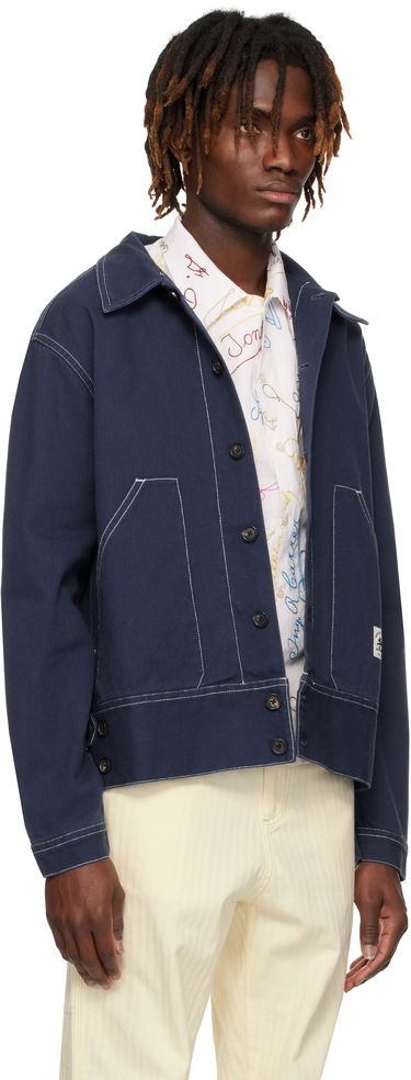 Jacka Bode Bode Knolly Brook Side Tab Jacket Mörkblå | MRS25JA002, 1