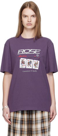 Martine Rose Classic Playing Cards Graphic Tee
