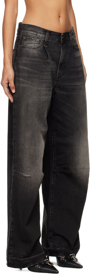 Jeans R13 R13 Wayne Wide-Leg Jeans Svart | R13WD146-D262C, 1