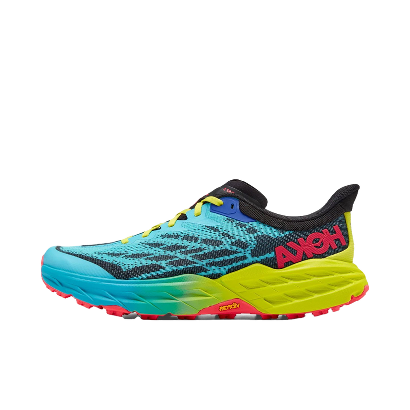 Löpning Hoka One One Speedgoat 5 Turkos | 1123157-SBBK