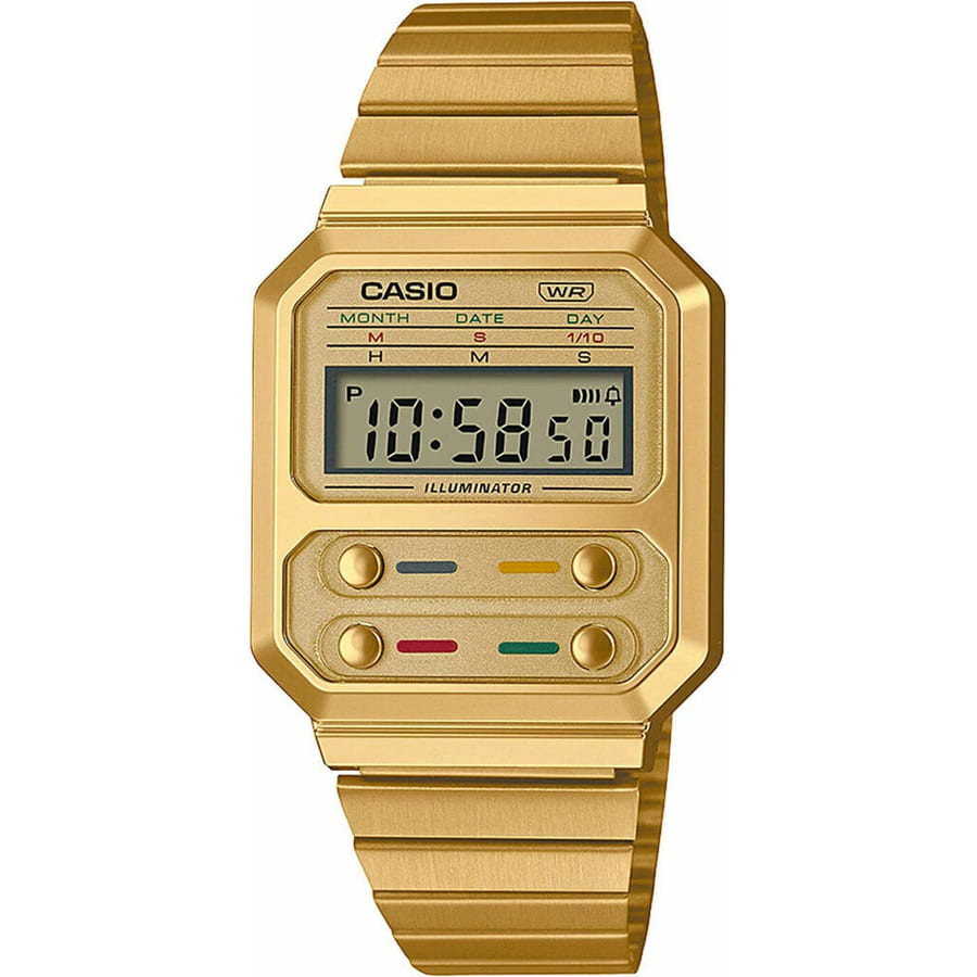 Klocka CASIO A 100WEG-9AEF Metallisk | 076152, 0