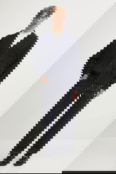 Cargo byxor KENZO Kenzo Weave Cargo Monkey Fit Pants Mörkblå | FF65DP4086V1, 5