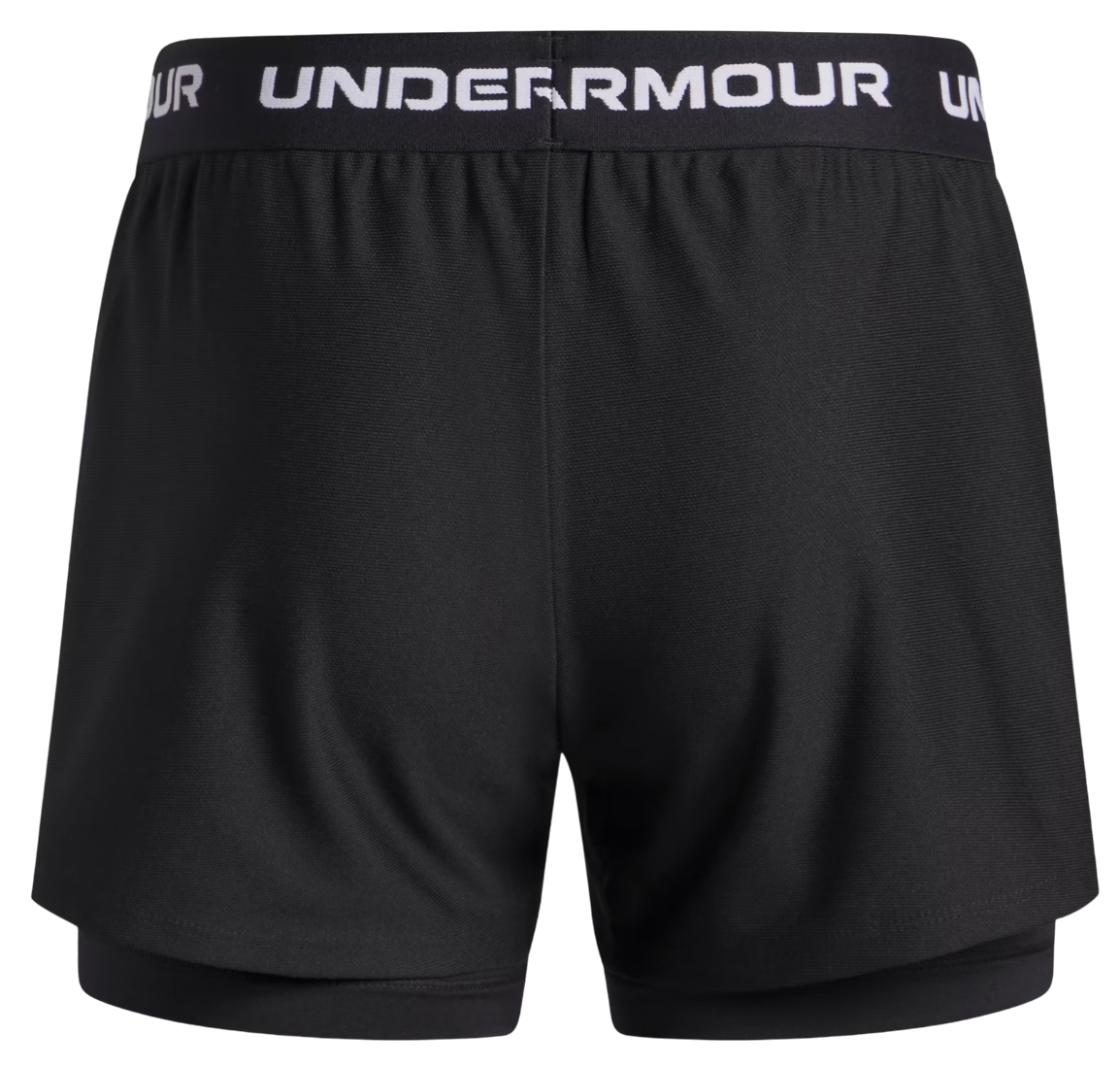 Shorts Under Armour Tech Play Up 2N1 Shorts Svart | 6004985-005, 1