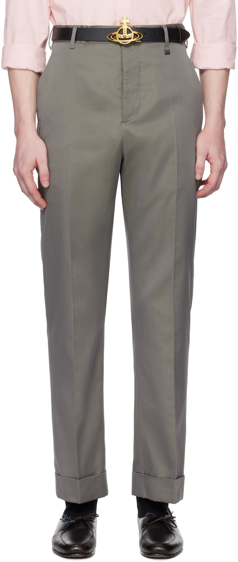 Byxor Vivienne Westwood Vivienne Westwood Doc Trousers Grå | 2F01001B-W011Z-