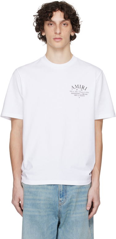 T-shirt AMIRI Black 'Arts District' T-Shirt Svart | AMJYTE1071, 4