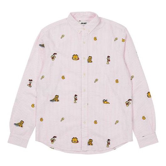 Skjorta Palace Palace Garfield Print Shirt Rosa | P21SHT001
