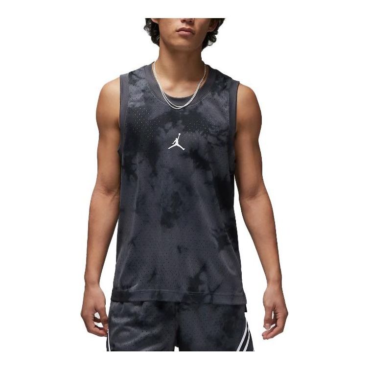Linne Jordan Jordan Dry-Fit Mesh Basketball Jersey Svart | DZ0568-022, 0