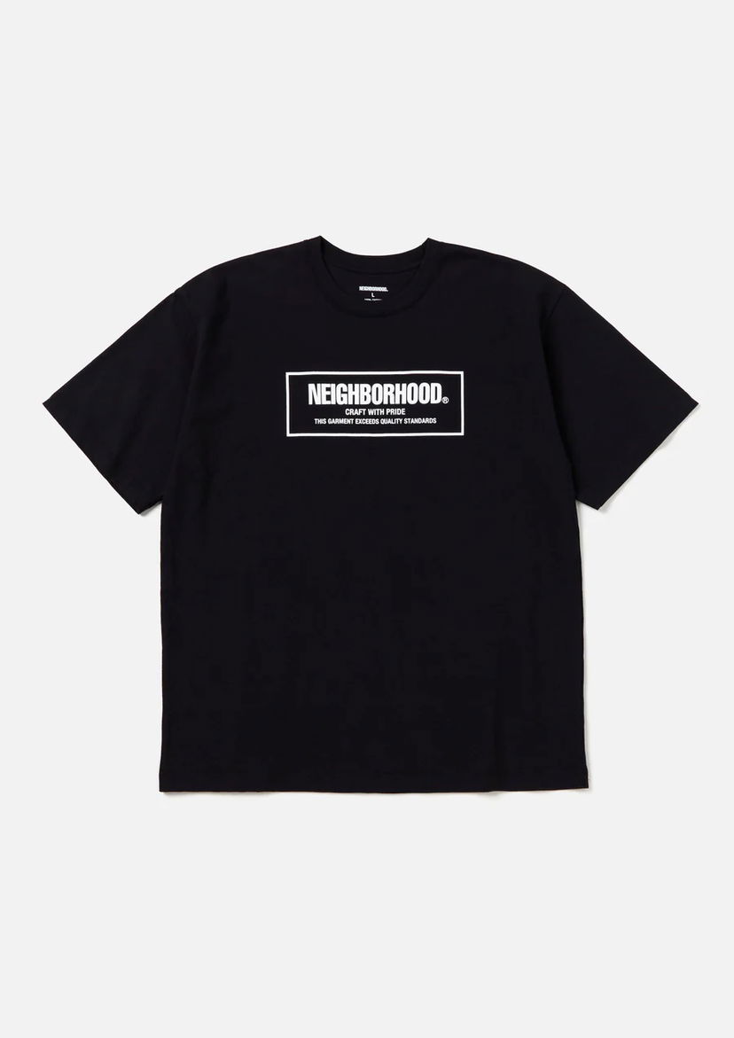 T-shirt Neighborhood T-Shirt SS-1 Size Svart | 242PCNH-ST01-BLK