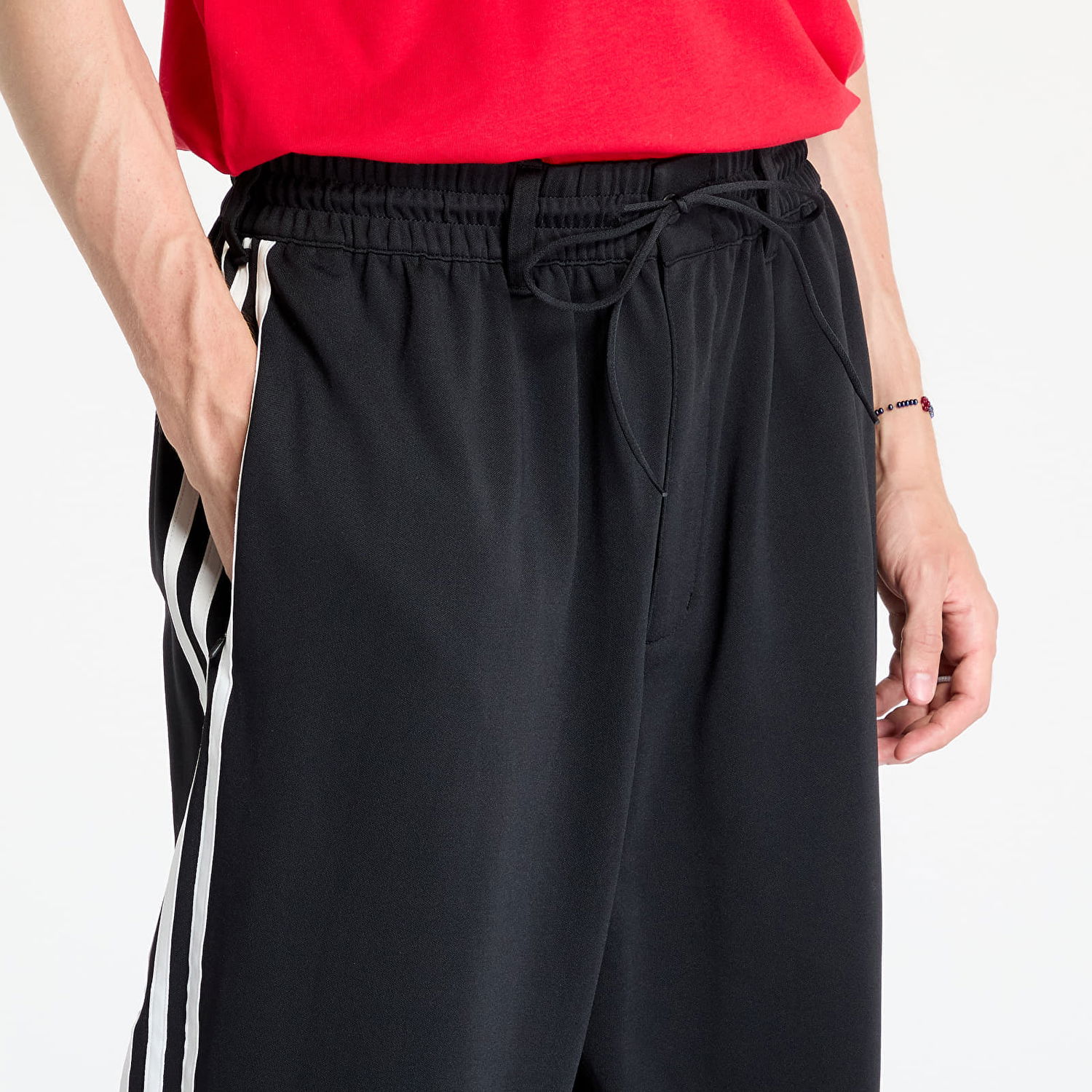 Byxor Y-3 Track Pant 3 Stripes Black Svart | IW0080, 1